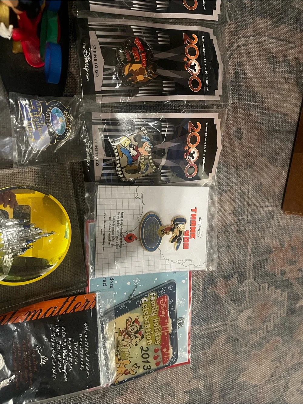 Disney Cast Member exclusive collectibles, watches, pins